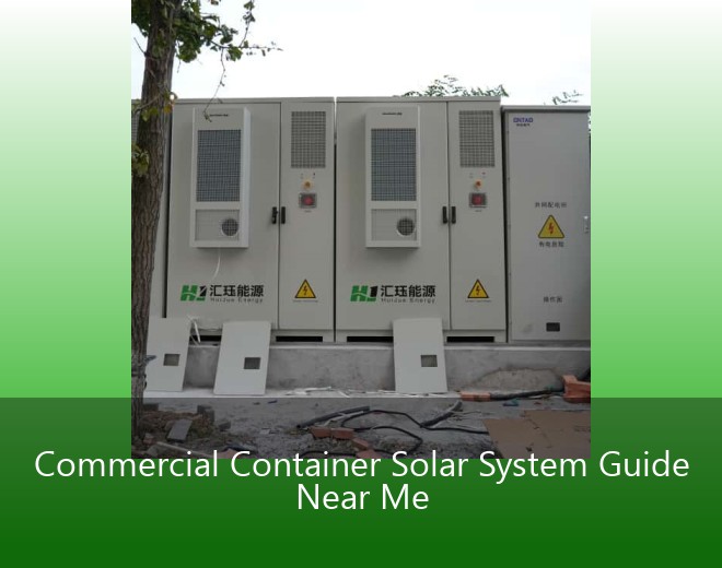Commercial Container Solar System Guide Near Me